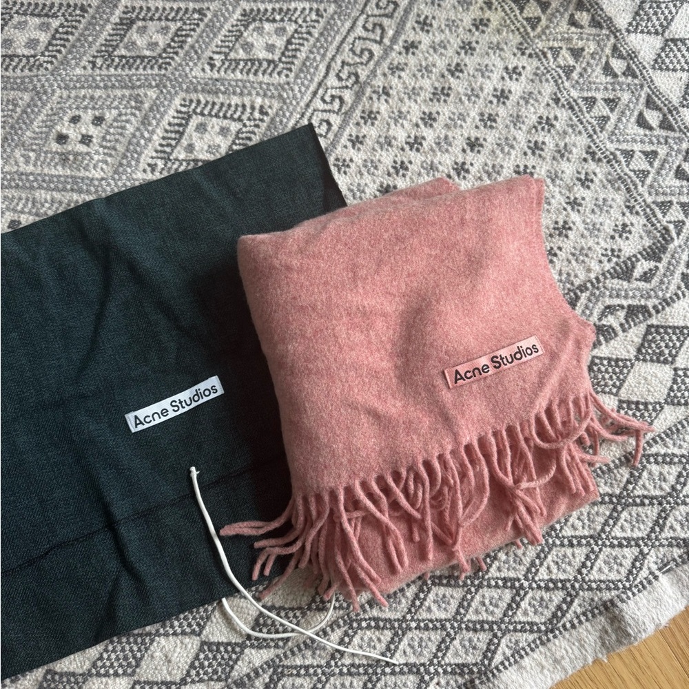Acne studios wool scarf